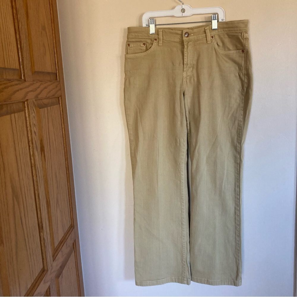 David Kahn Women's Tan Lauren Jeans